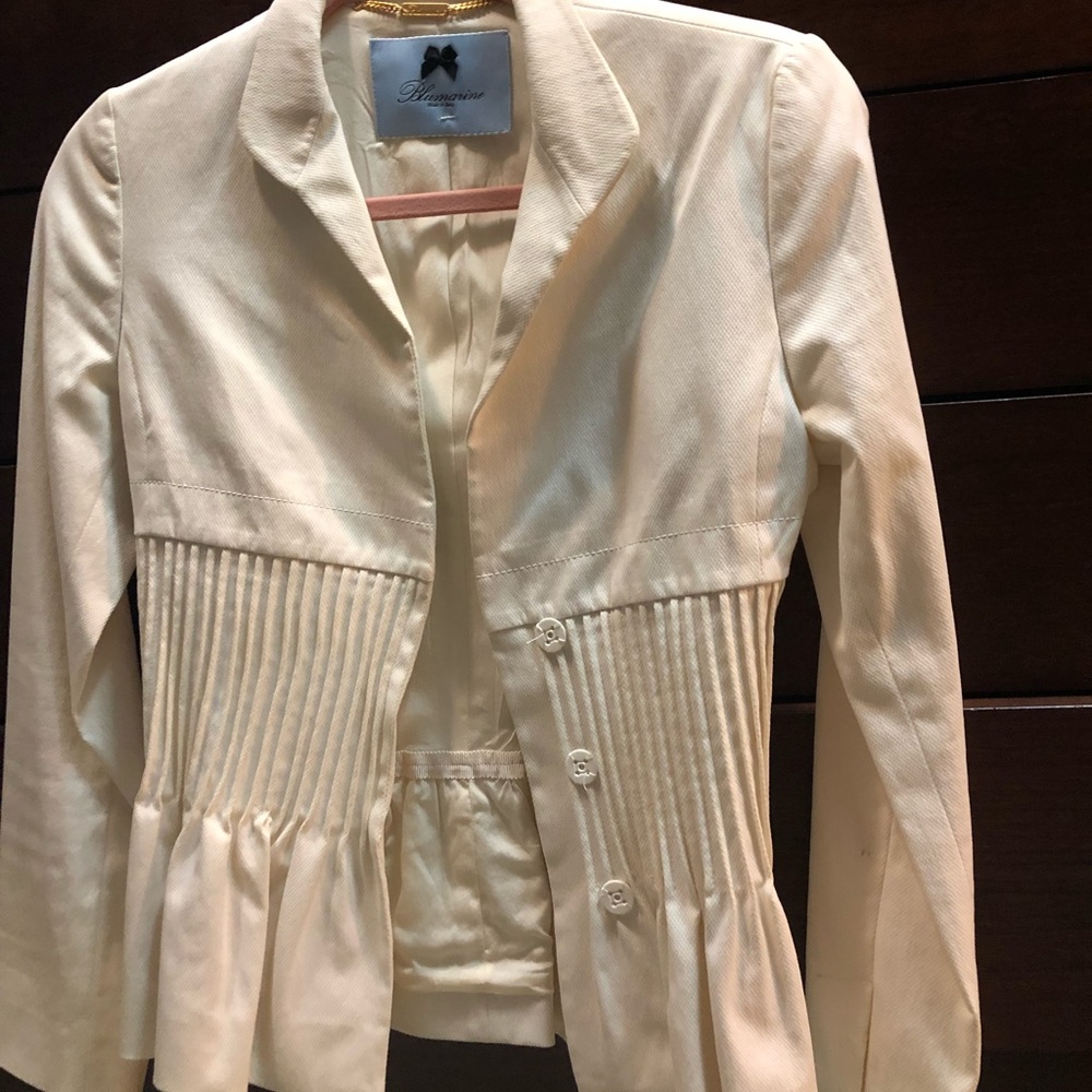 Blumarine peplum blazer